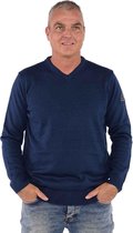 BJØRNSON LASSE Pullover Acryl 4 Seizoenen Heren - Maat 5XL - Denim Blauw