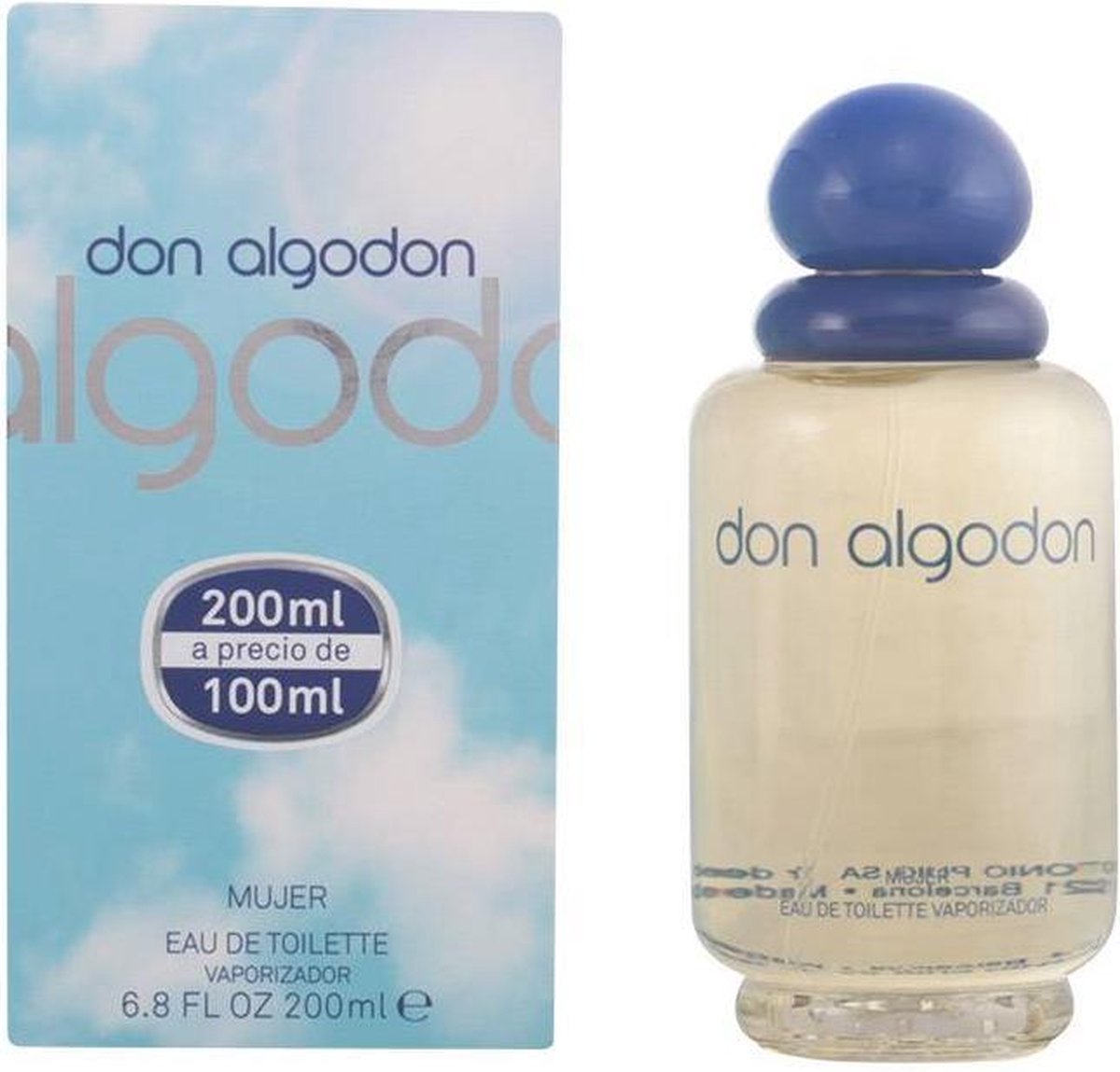 Don Algodón Eau De Toilette Spray 200ml