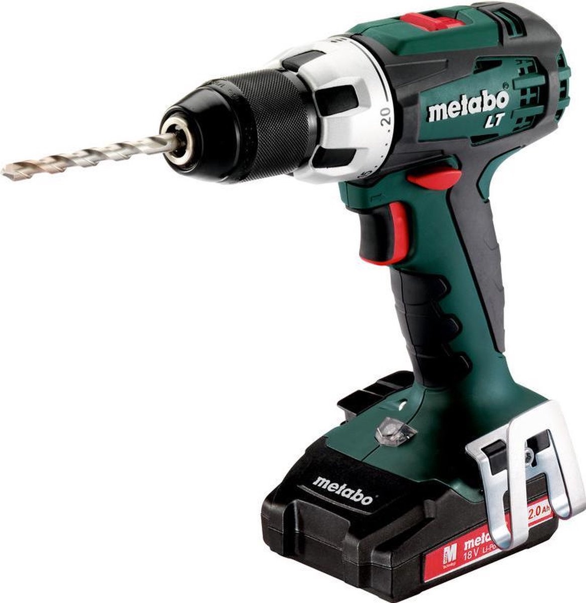 team roterend prins Metabo BS18 LT Accuboormachine - 18V - incl. 2 accu's | bol.com