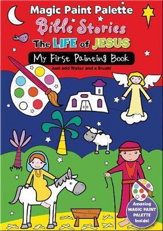 Magic Paint Palette Bible Stories: The Life of Jesus, Parade Publishing ...
