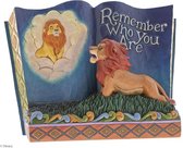 Disney beeldje - Traditions collectie - Remember Who You Are (Storybook The Lion King / Leeuwenkoning)