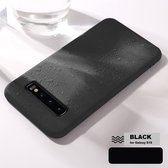 Luxe Liquid Silicone Back Cover Set voor Galaxy S10 _ Zwart
