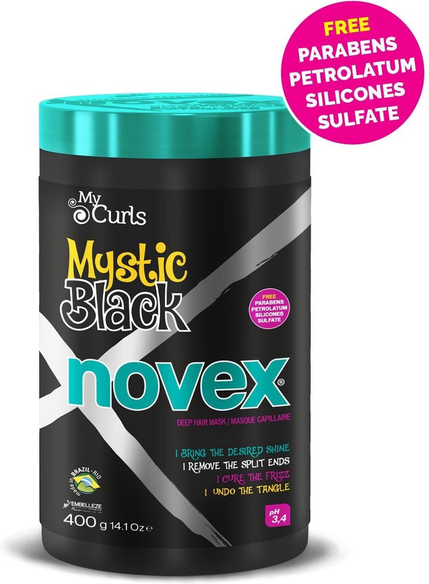 NOVEX - MYSTIC BLACK HAIR MASQUE 1KG