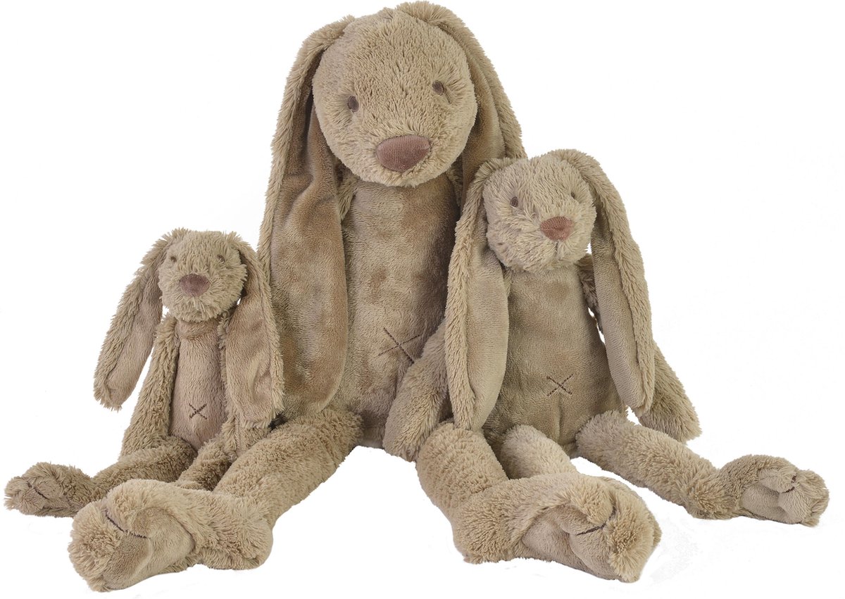 Happy Horse Konijn Richie Knuffel 28cm - Bruin - Baby knuffel — afbeelding 5