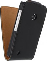 Xccess Leather Flip Case Nokia Lumia 530 Black