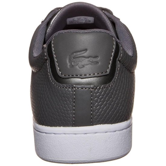 Lacoste Carnaby EVO Heren Sneakers - Grijs - Maat 41 | bol.com