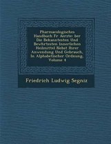 Pharmacologisches Handbuch Fur Aerzte
