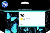 HP 70 - C9454A - Inktcartridge Geel / Yellow