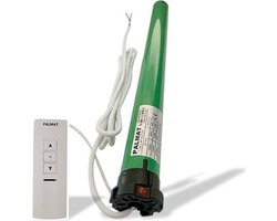 PALMAT Draadloze Rolluikmotor met afstandsbediening (buis van 40 mm, 10 Nm)