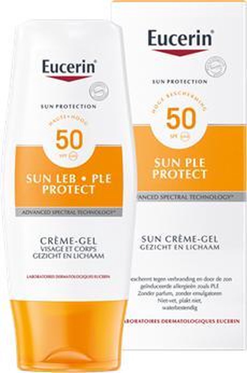 Eucerin Sun Allergy GelCrème SPF 50 Zonnebrand 150 ml