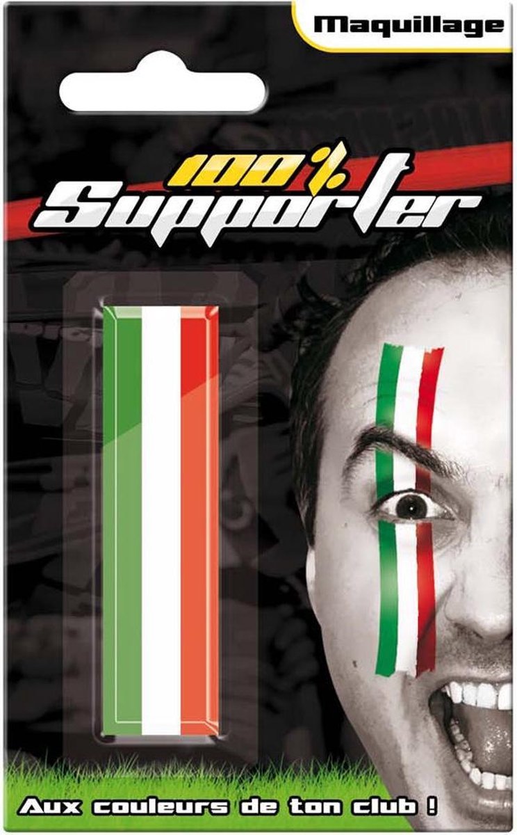 SUD TRADING - Italiaanse supporter gezicht schmink
