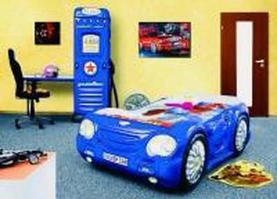 auto bed blauw (in kleuren) | bol.com