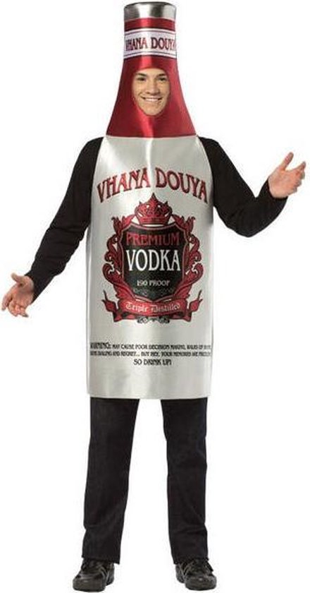 Wodka fles kostuum voor volwassenen | bol.com