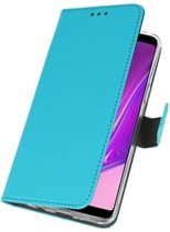 Bestcases Pasjeshouder Telefoonhoesje Samsung Galaxy A9 (2018) - Blauw