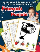 Apprendre crire les lettres de l'alphabet de A Z Fran ais Punjabi