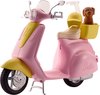 foto van Barbie Scooter Met Hondje - Poppen Scooter