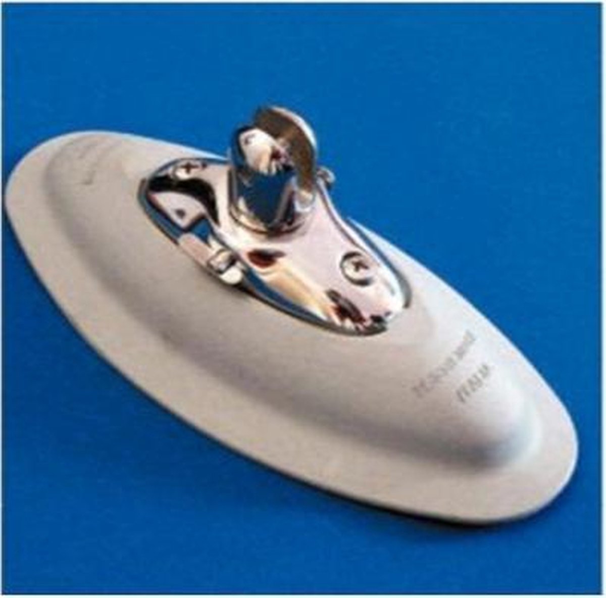 BEVESTIGINGSVOET RUBBERBOOT MET RVS FITTING