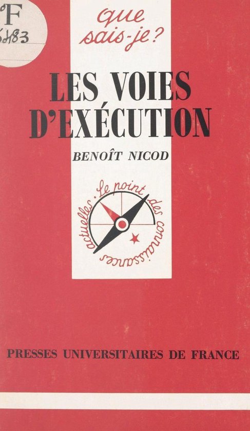 Les voies d'exécution - cover