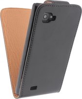Xccess Leather Flip Case LG Optimus 4X HD P880 Black