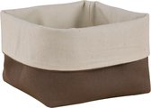 Trendy Broodmandje, Afmeting: L13xB13xH8/13 cm, Bruin