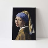Canvasdoek Meisje met de parel | Johannes Vermeer | Canvas | 40x60CM