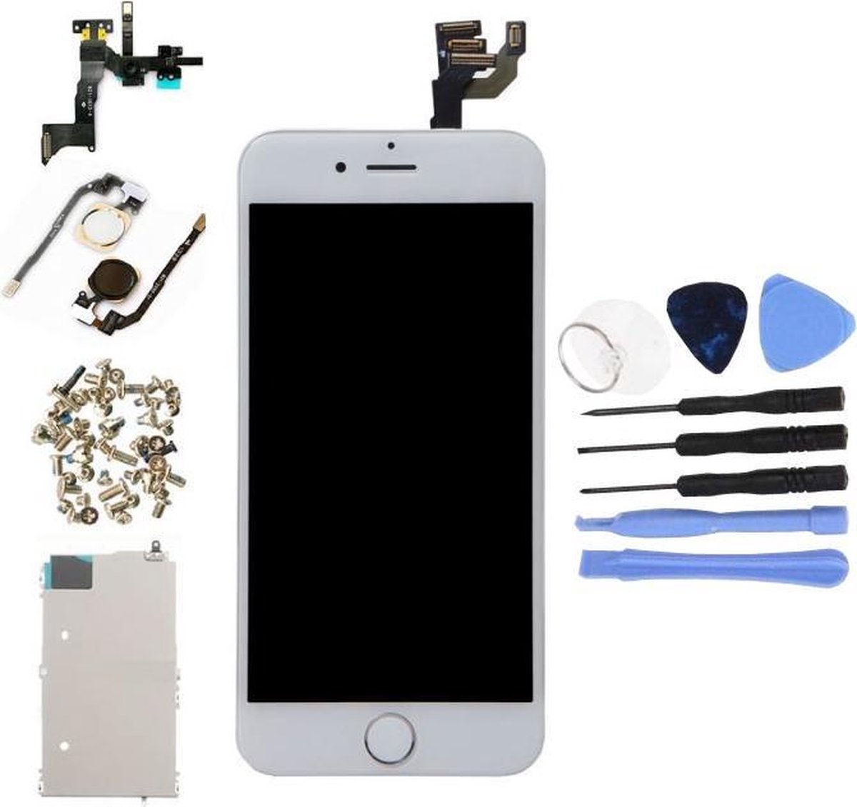 Nieuw - Voor Apple iPhone 6 4.7" - AAA+ Voorgemonteerd LCD scherm Wit & Tools