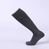 Unisex compressiesokken – Zwart - L/XL