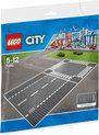 LEGO City Rechte Wegenplaten en Kruising - 7280
