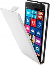 Mobiparts - witte premium flipcase - Nokia Lumia 830