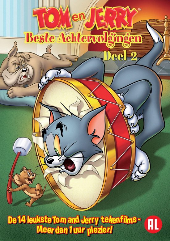 Cover van de film 'Tom And Jerry - Beste Achtervolgingen Deel 2'
