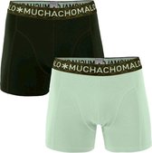 Muchachomalo - Heren - 3-Pack Solid Boxershorts - Groen - L