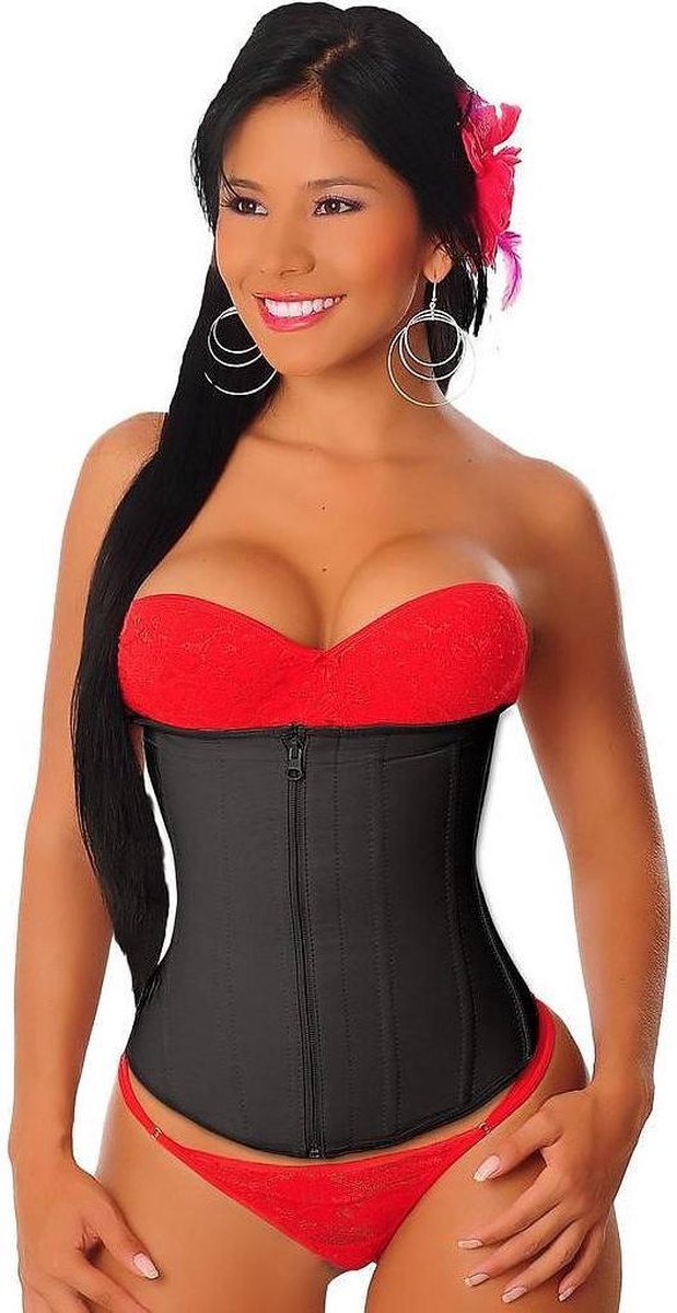 LaFaja LaFaja – Colombian Zip & Clip Latex Waist Trainer – Nude