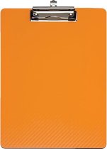 Klembord Maul Flexx met kopklem A4 oranje