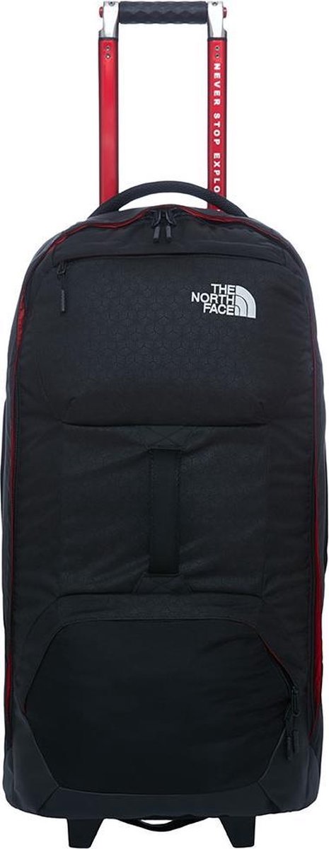 The North Face Longhaul 30 Rolkoffer TNF Black Emboss/ TNF Black | bol