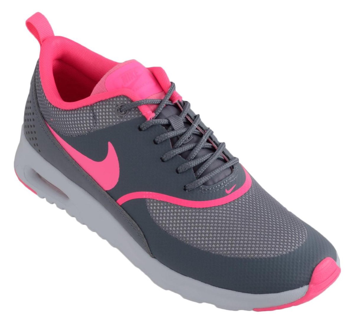 Vervagen vork sla Nike Air Max Thea - Sneakers - Vrouwen - Maat 42 - grijs/roze | bol.com