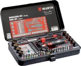 WURTH Multidoppen/bitset, RW-uitvoering, 46-delig