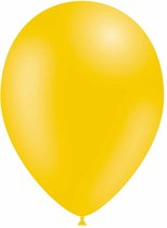 Gele Ballonnen 25cm 10 stuks