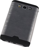 Lichte Aluminium Hardcase/Cover/Hoesje Samsung Galaxy E7 Zilver