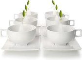 Ensemble de 6 tasses à thé Solstice avec soucoupe par Tea Forté