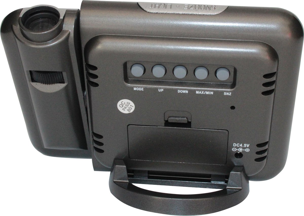 JAP digitale wekker Alarmklok Inclusief temperatuurmeter en