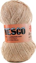 Borgo de Pazzi Fresco beige 14 . PAK MET 5 BOLLEN a 100 GRAM.