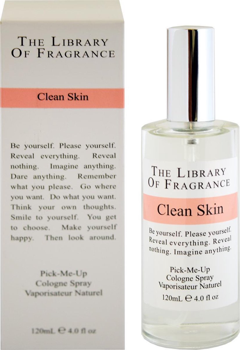 Goedkoopste Library of Fragrance Clean Skin - 120ml - Eau de cologne