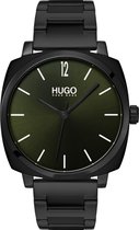 Hugo Own 1530081 Horloge - RVS - Zwart - Ø 40 mm
