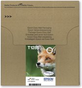 Epson T1285 Easy Mail Packaging - 4 - 16.4 ml - zwart, geel, cyaan, magenta - origineel - doos - inktcartridge - voor Stylus S22, SX130, SX230, SX235, SX430, SX435, SX438, SX440, SX445; Stylu