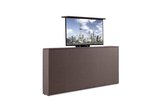 Beddenleeuw TV-Lift in Voetbord - Max. 43 inch TV - 180x86x21 - Bruin