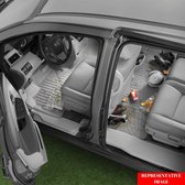 Weathertech Floorliner 1e/2e zitrij passend voor Volkswagen Touareg 2018- & Porsche Cayenne 2017- Zwart