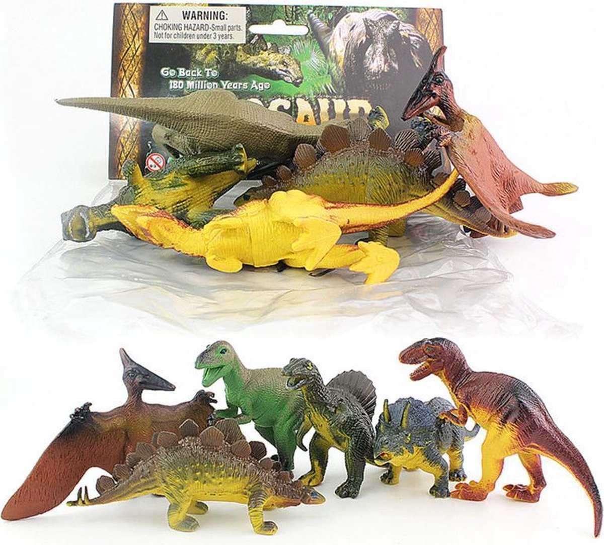 10 pièces 10 Pièces Différent Figurine Dinosaure Miniatures Dinos Blocs de Construction Cadeau Idéal pour Enfants DIY Monde Dinosaure Puzzle Stillshine Figurine Dinosaure 