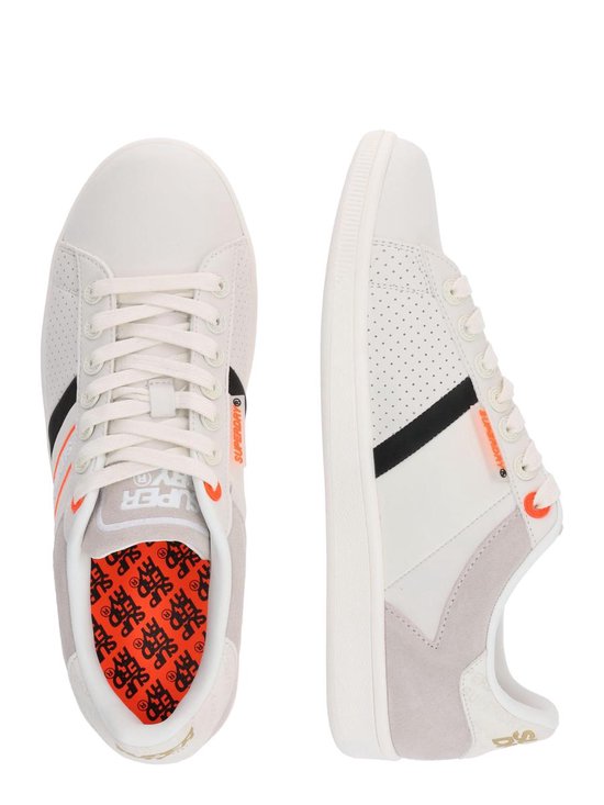 Superdry sneakers laag sleek tennis trainer Wit-7 (41) | bol.com