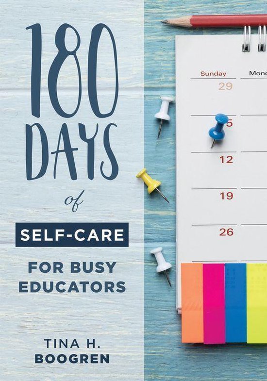 180 Days of Self-Care for Busy Educators - cover