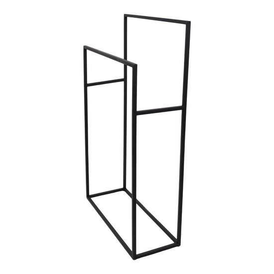 wonder contrast merknaam LOFT42 Firm Metalen Handdoekenrek & Kledingrek Zwart - 83x50x20 - | bol.com